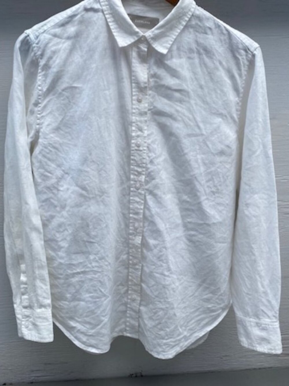 Everlane White Linen Shirt